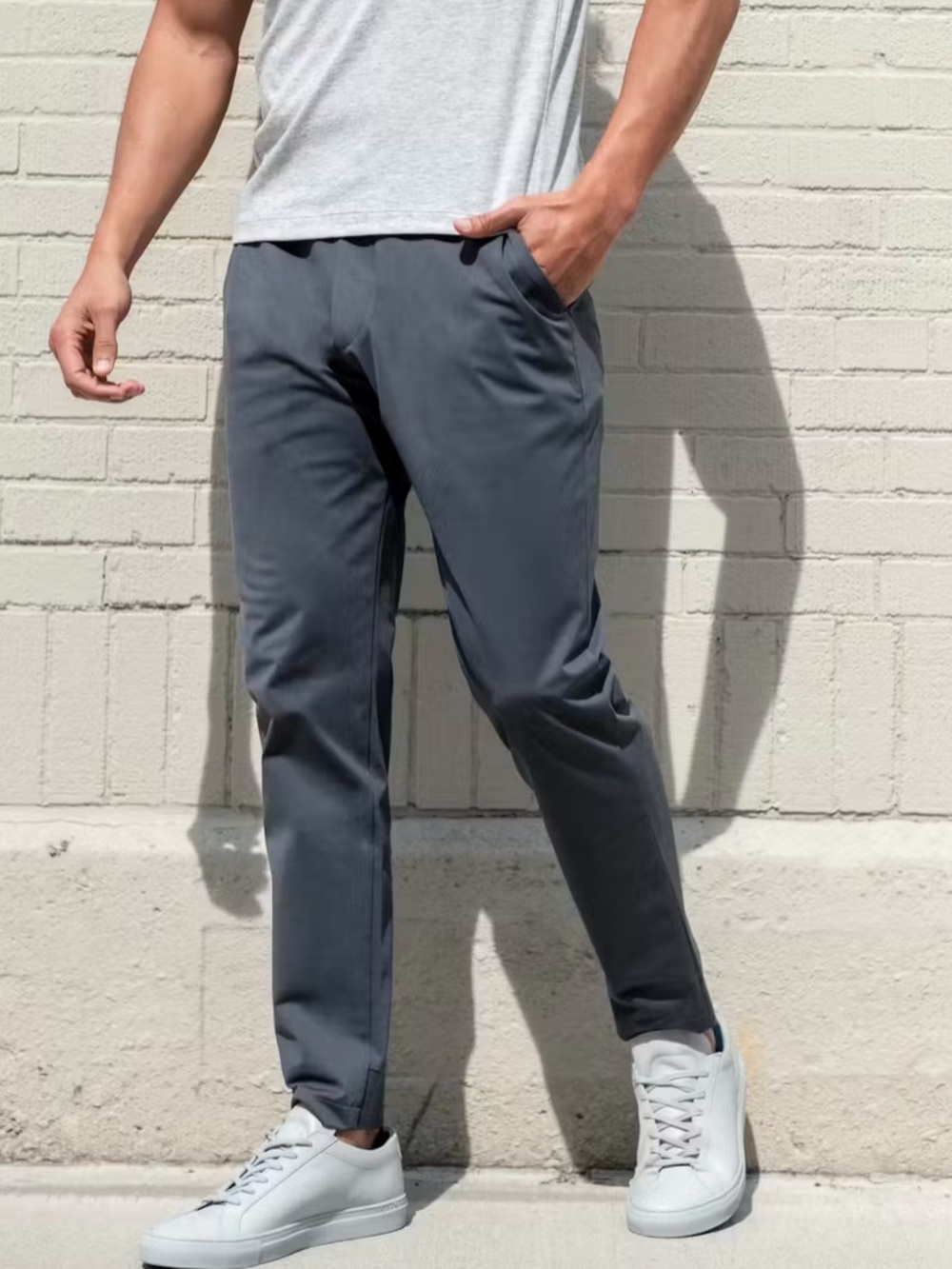 Ministry of supply kinetic jogger pants gray